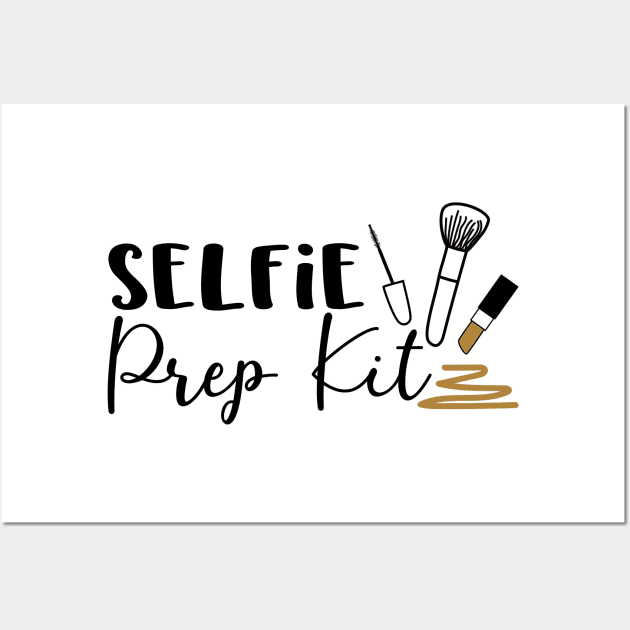 Selfie Prep Kit Wall Art by busines_night